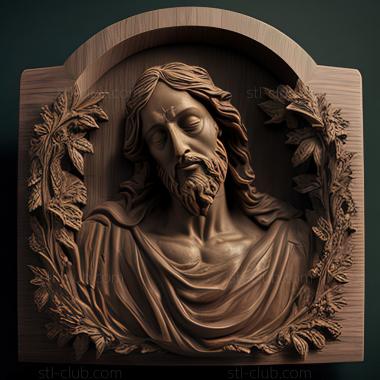 3D model st jesus (STL)